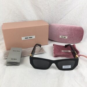 Miu Miu Glimpse sunglasses Slate Gray Lenses